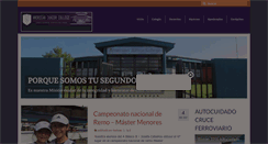 Desktop Screenshot of americanjuniorcollege.cl
